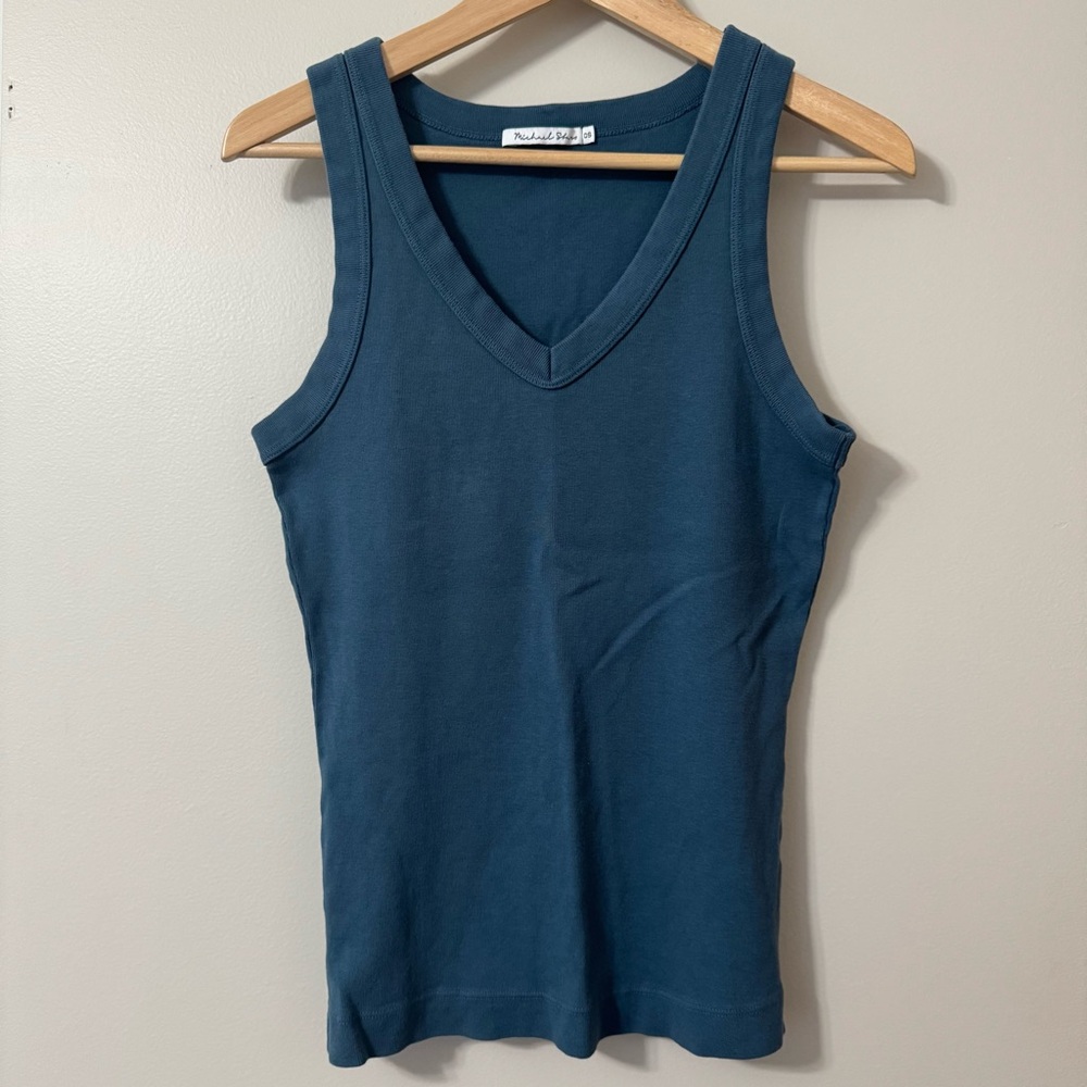 Michael Stars V Neck Tank